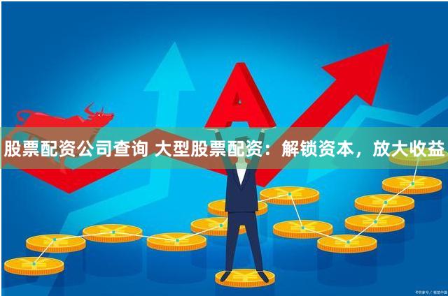 股票配資公司查詢 大型股票配資：解鎖資本，放大收益